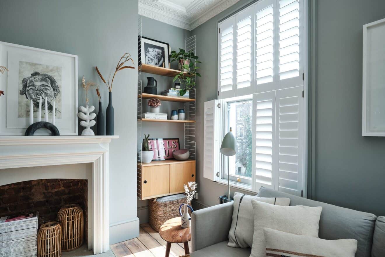 The home of Emma Shone-Sanders and Jade Shone-Sanders of Design and That, for Aucoot Estate Agents. Photograph © Aucoot. All Rights Reserved.